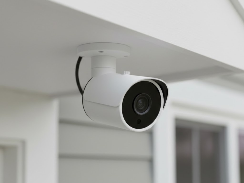 Security camera installation